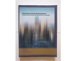 Omslag van INTERNATIONAL FINANCIAL MANAGEMENT