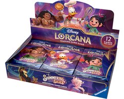 Pokemon disney lorcana shimmering skies booster display (24 booster)