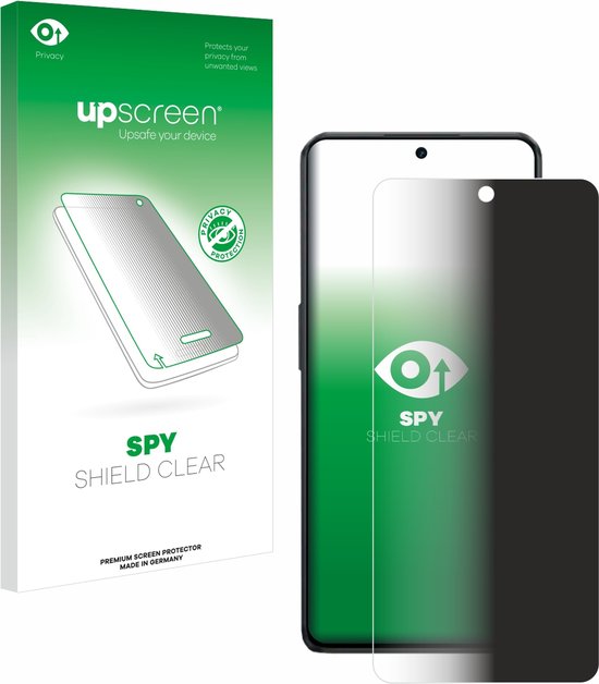 upscreen - protecteur d'écran de confidentialité pour OnePlus Nord 3 5G - Film de protection en aluminium Filtre de lumière bleue
