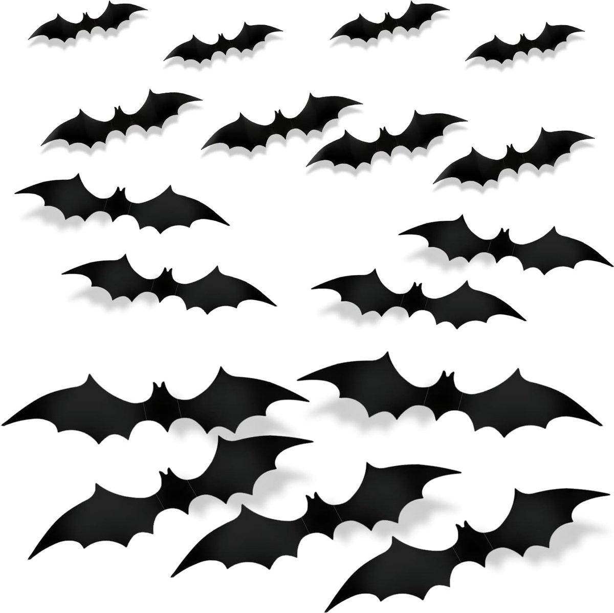 Equivera Halloween Decoratie - Halloween Versiering - Horror Versiering - voor Binnen en Buiten - Spin, Heks, Skelet, Pompoen en Spoken - 2024