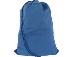Katoenen waszak -XL - met trekkoord - indigo
