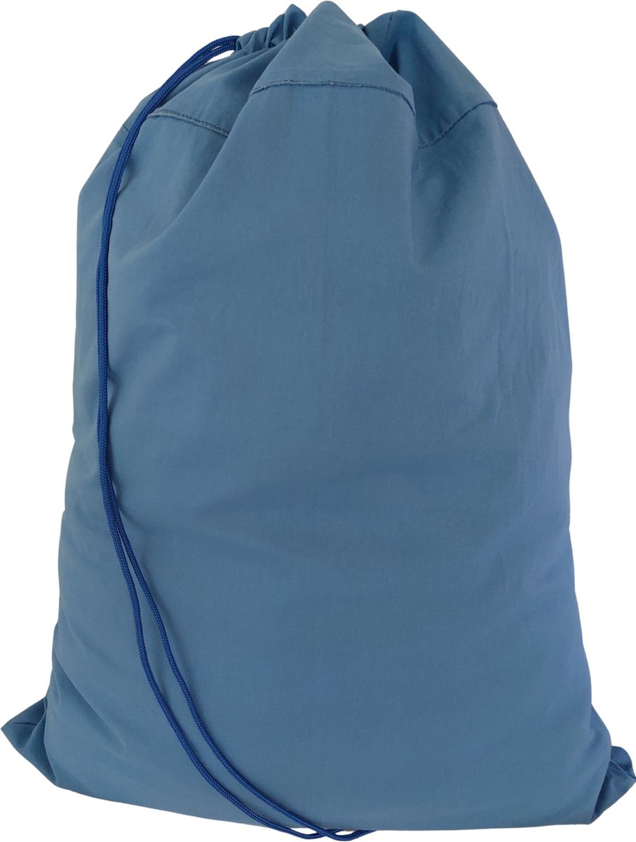 Goedkoopste Bluvardi katoenen waszak -XXL- met trekkoord - Old blue