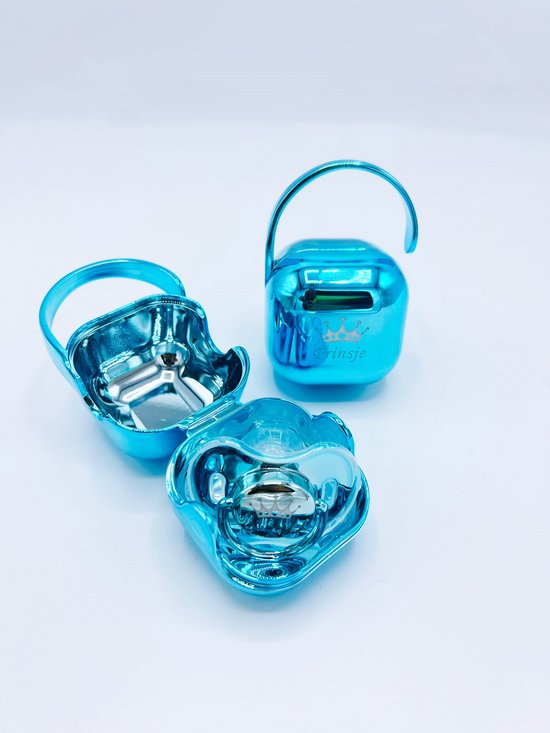 Speen met speenhouder - fopspeen met fopspeenhouder - baby speen - luxe fopspeen set - kan ook rechtstreeks als cadeau worden verstuurd van Bibsy — afbeelding 3
