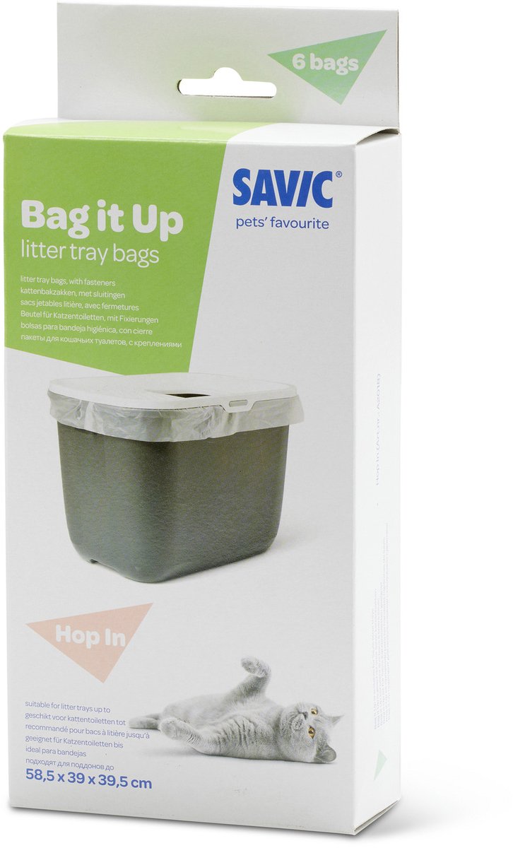 Bol.com Savic Kattenbakzakken Hop In - 6 stuks aanbieding