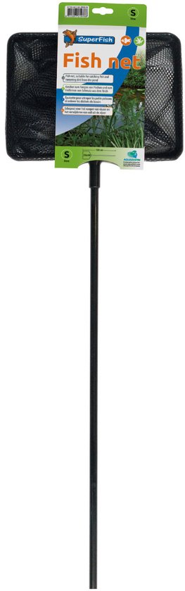 Tele épuisette mini 25x25 cm avec poignée 120 cm