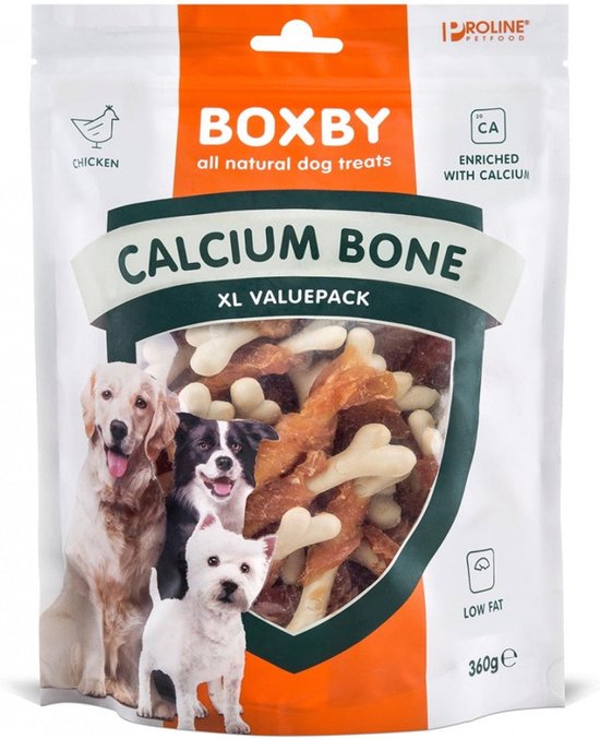 Proline Boxby Calcium Bone Hondensnack - 360 g