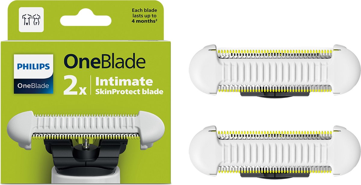 Philips OneBlade - 2 x SkinProtect-mesje - QP229/50