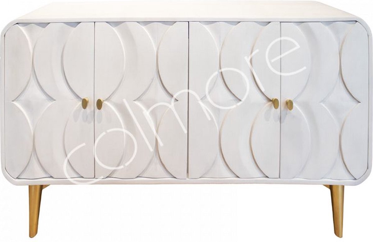 Colmore by Diga whitewash mango hout dressoir 152 x 42 x 82 cm
