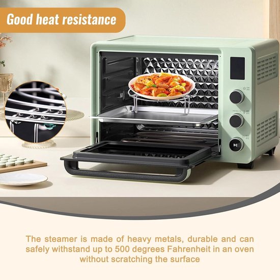 Ovenrek Veilig Roestvrijstalen Multifunctioneel Grillnet voor Bakken en Koelen 36x30cm kopen vanaf een prijs van 22