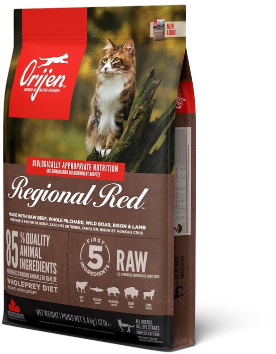 Orijen Regional Red Cat - Kattenvoer - 5.4 kg