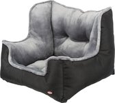 Trixie Autostoel voor Honden - 50 x 50 x 40 cm - Zwart Grijs