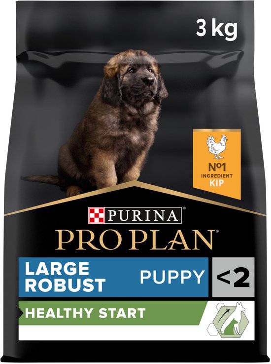 Pro Plan Healthy Start Puppy Large Robust - Honden Droogvoer - Kip - 3 kg