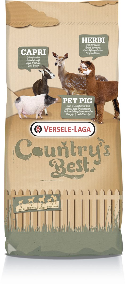 Versele-Laga Country`s Best Caprifloc 2 Muesli Geit Lama 15 kg Van 3 Tot 14 Weken