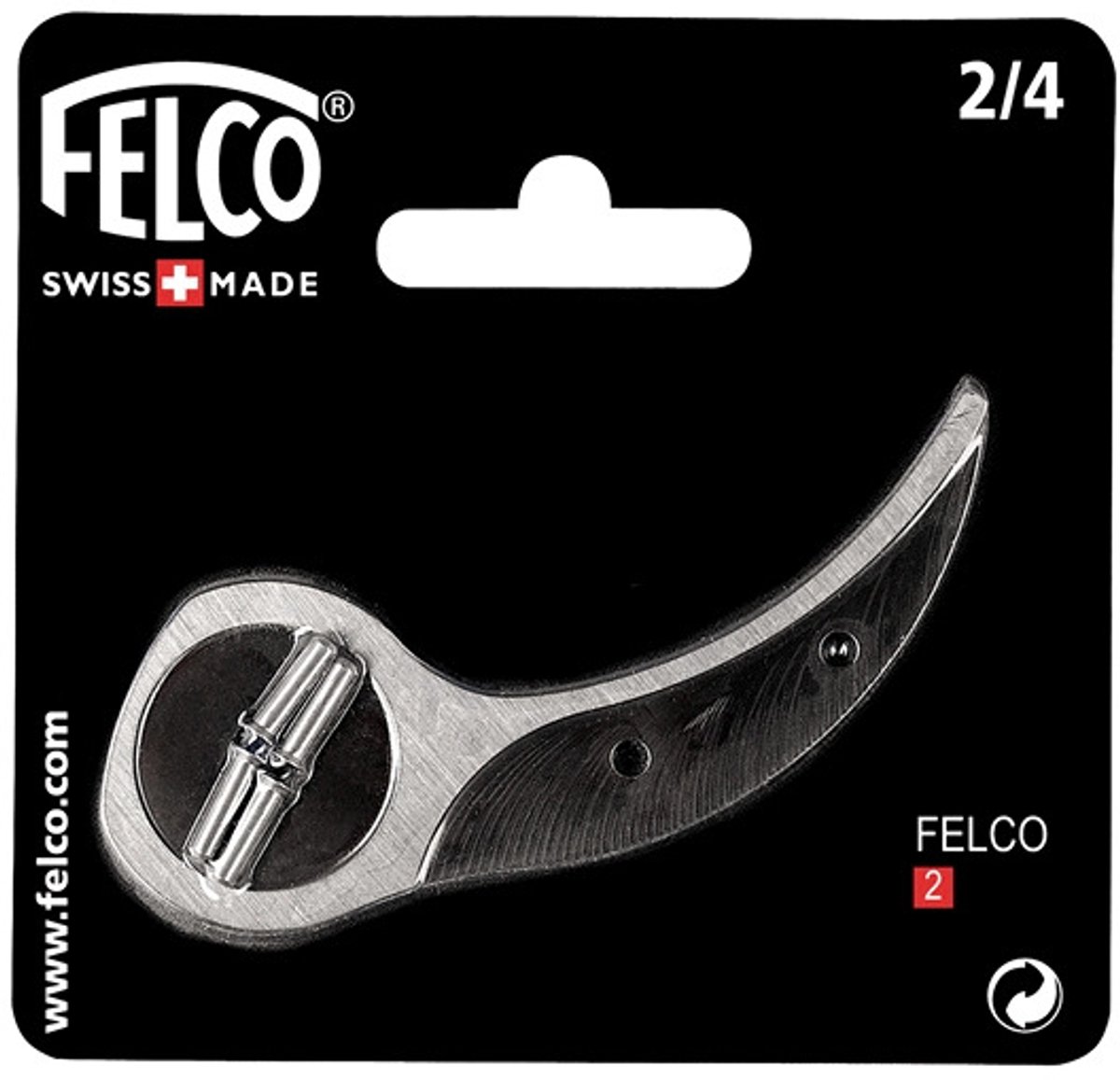 Felco Ondermes Type 2/4 - Snoeien - Zwart Metallic per stuk