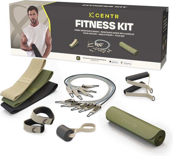 P.3 Trainer - Système De Fitness Avec Bandes De Résistance Et Sangle De Cheville - Manuel, 2 Niveaux - Neuf En Boîte
