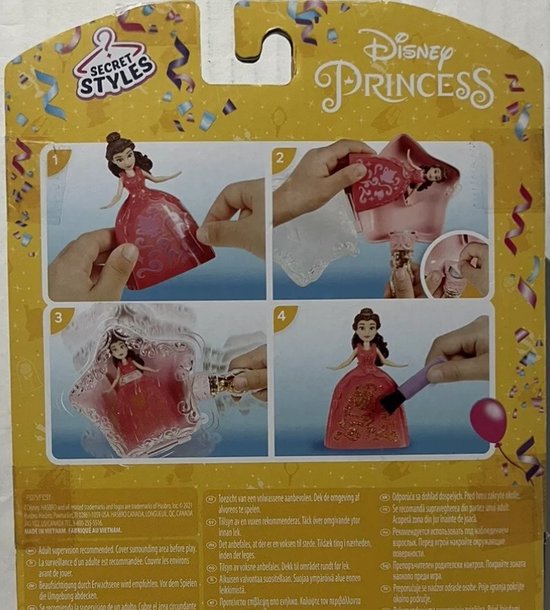 Disney Princess Magic Glitter Belle speelfiguur van Disney — afbeelding 3