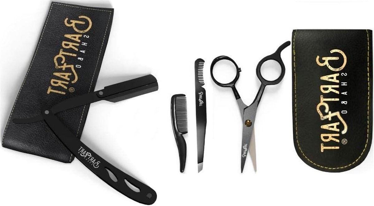 Beard Scissors and Tweezers Set for Professional Shaving - BartZart