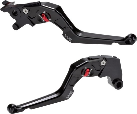 Foto: 2 delig rem en koppelingshendel set geschikt voor aprilia rx 125 4t enduro 18 kx1 kxa instelbare greep breedte motorfiets koppeling remhendel geoptimaliseerde ergonomie t v getest inclusief abe certificaat en montageadapters