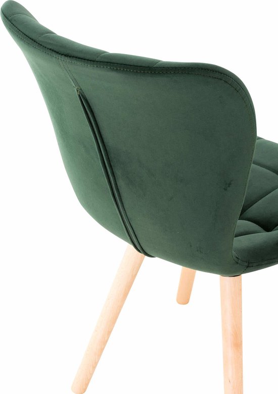 Clp Elda Set de 4 Chaises de Chaises de salle à manger - Vert