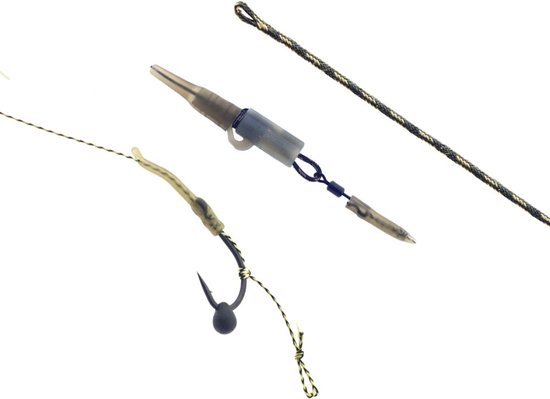 PB R2G Clip SR Leader 90 With Shot on the Hook Rig Weed 2st. Size 6 van PB Products — afbeelding 2