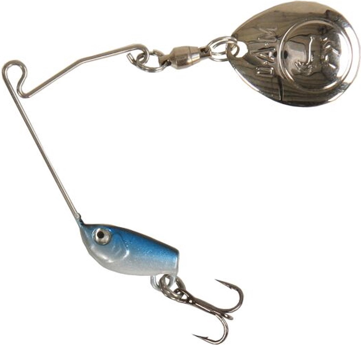 Dam Effzett Micro Spinnerbait Aurora Black 6gr