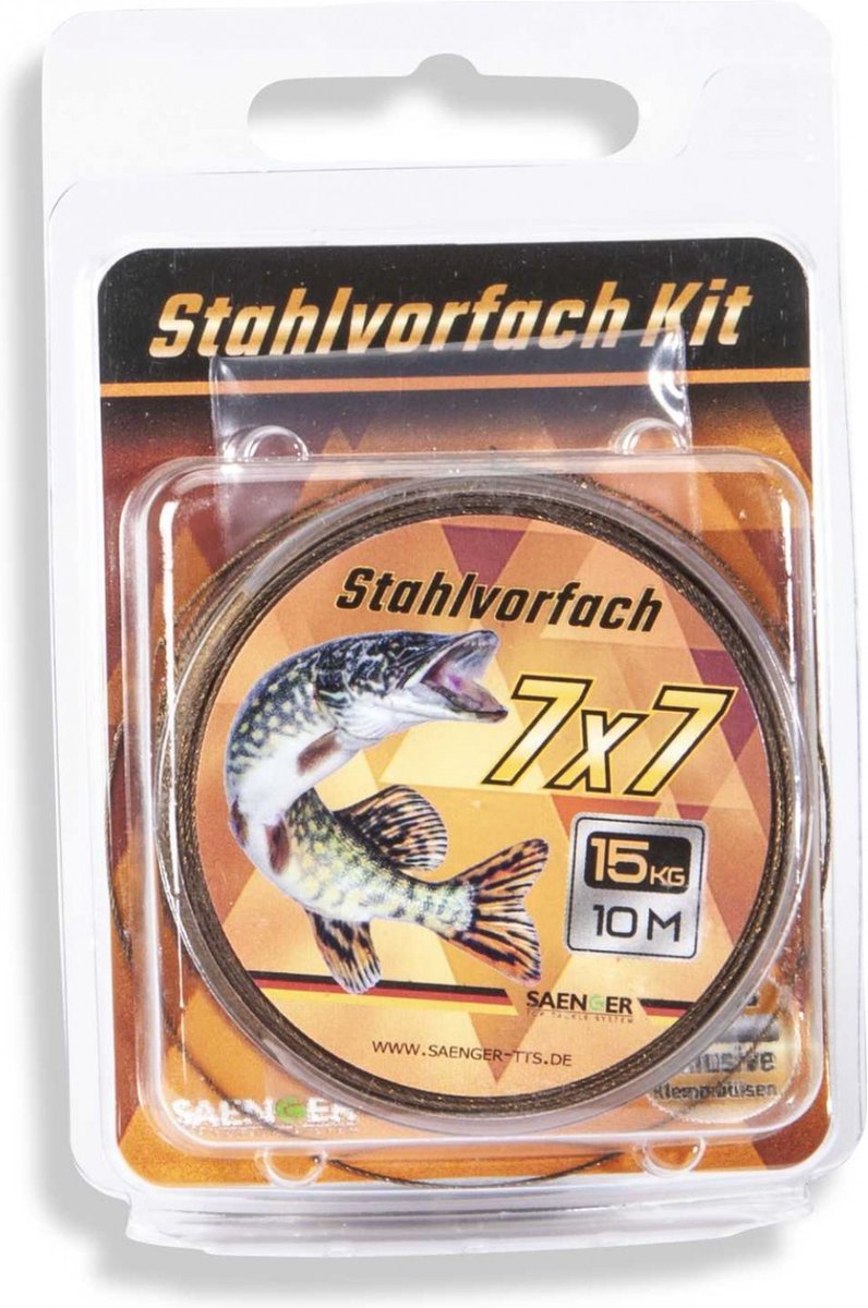 Saenger 7x7 Staaldraad Kit | 10m Beige 18kg