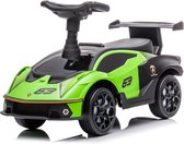 Bol.com Lamborghini Loopauto - 1 tot 3 jaar - Opbergbox - met Toeter - Groen aanbieding