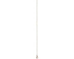 iXXXi Jewelry-Halsketting 1mm met logo 50cm-Rosé goudkleurig-Dames Collier