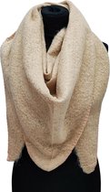 Warme Driehoekige Sjaal - Camel - 195 x 80 cm (9488243#)