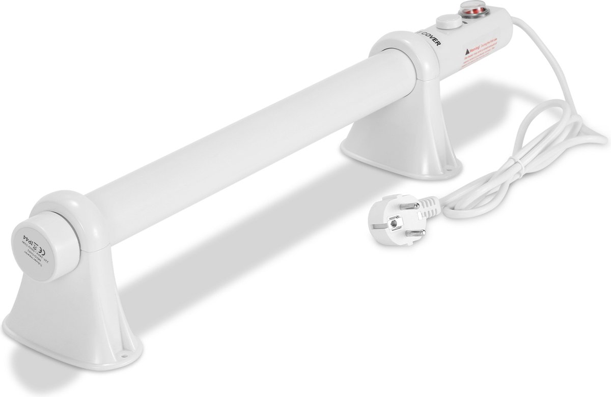 Kasverwarming Broeikasverwarmer Elektrische staafverwarming Wit voor kassen Flexibele installatie 55W