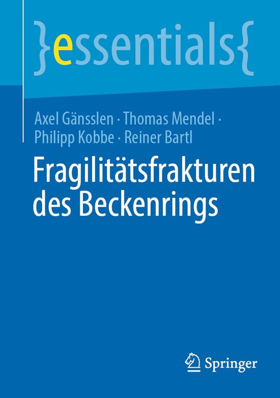 Medicine (German Language) - Fragilitätsfrakturen des Becke ... - cover