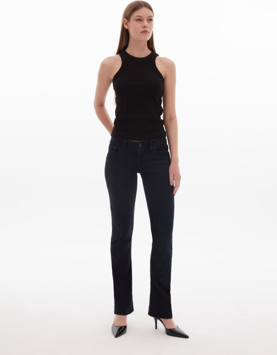LTB Jeans Valerie Dames Bootcut Jean - Donkerblauw - Camenta Wash