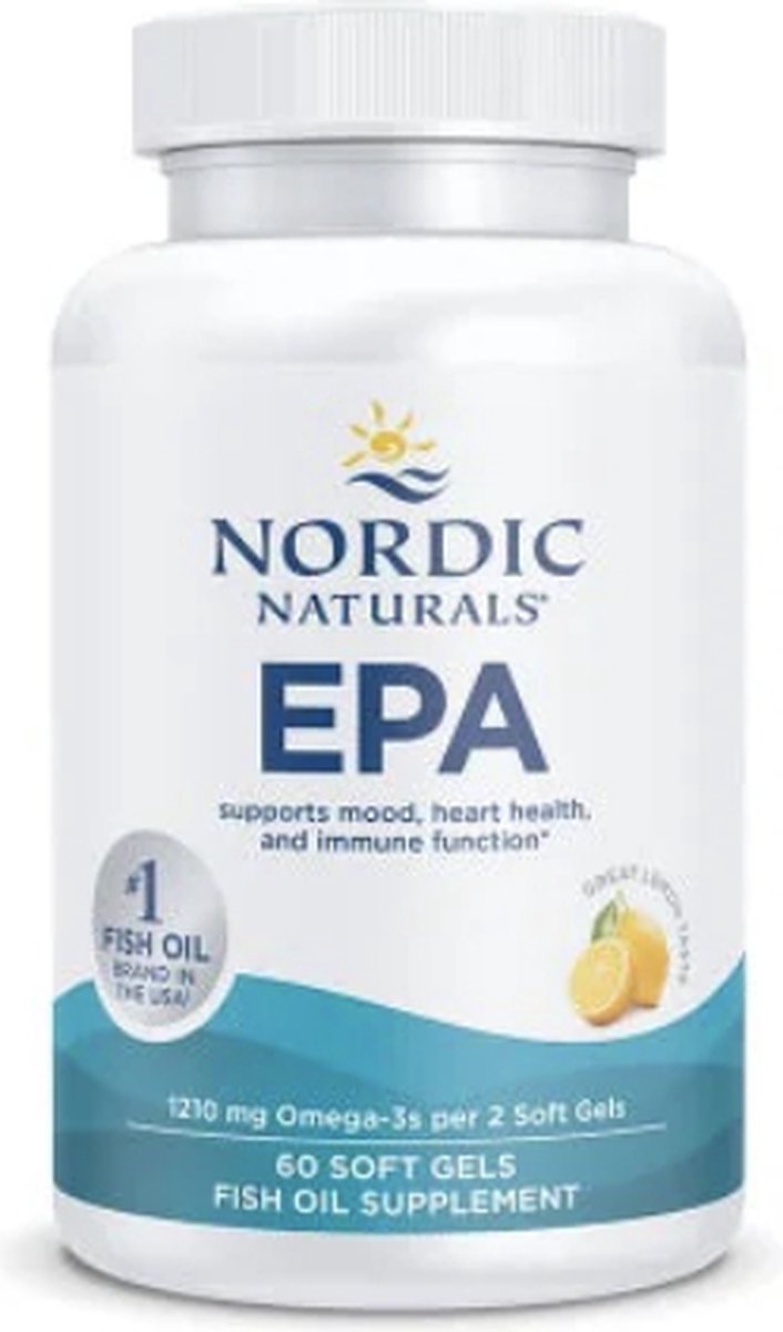 Goedkoopste Nordic Natural's - EPA Omega-3 - Lemon 1210 mg