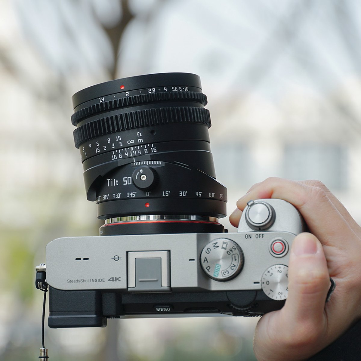 TT Artisan - Cameralens - Tilt 50mm F1.4 voor Canon R-vatting, zwart thumbnail 5