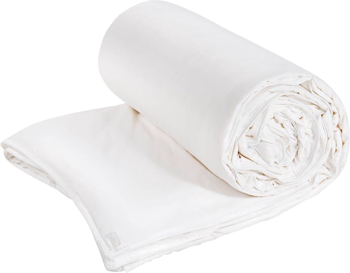 Zijden 4 Seizoenen dekbed set Harmony (175+300 g/m2) katoenen tijk - Zijde dekbed 100% moerbei zijde - Silk dekbed - Zijden dekbed - Anti acne dekbed - Silk Heaven - 140x200cm