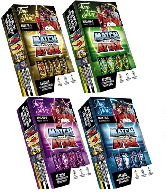 Topps Match Attax UEFA Champions League TC 2024/2025 – 1 MEGA TINS