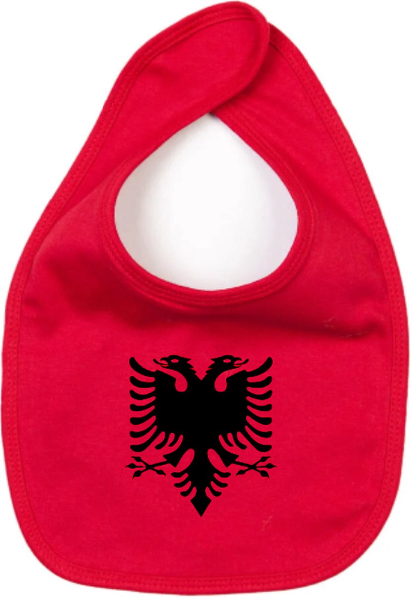 Goedkoopste Babyslabber Albanie - slabbetje - Albanese adelaar