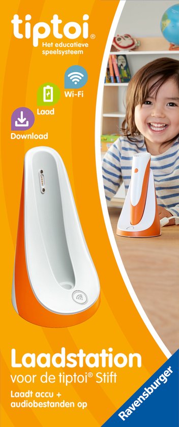 tiptoi Laadstation - Voor 4e generatie tiptoi stift - Met WLAN functie