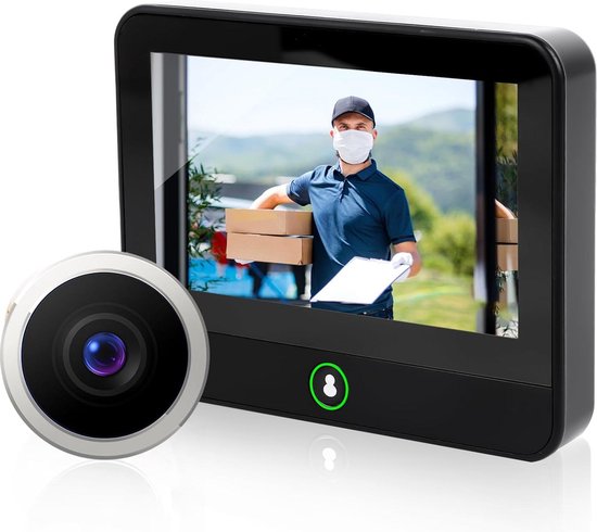 Spy Camera Digitale deurspion 1080p breed zicht auto-imaging thuiskantoor elektronische deurspion deur eGuard