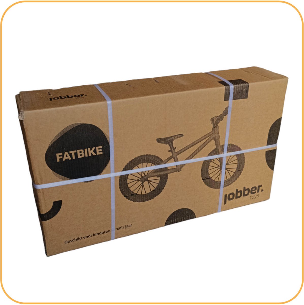 Jobber Toys Loopfiets 3 jaar - Fatbike Loopfietsen Dikke Banden 14inch — afbeelding 14