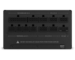 NZXT C850 Gold ATX 3.1 - 850 W - Zwart
