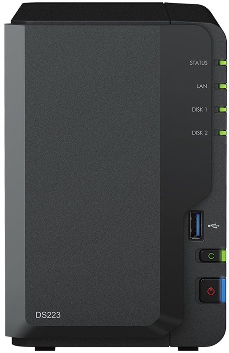 Synology DiskStation DS223, NAS, Desktop, Realtek, RTD1619B