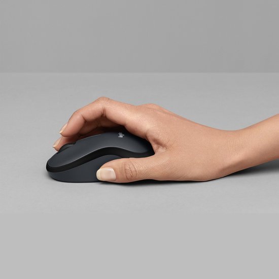 Logitech M220 Silent - Draadloze Muis - Grijs