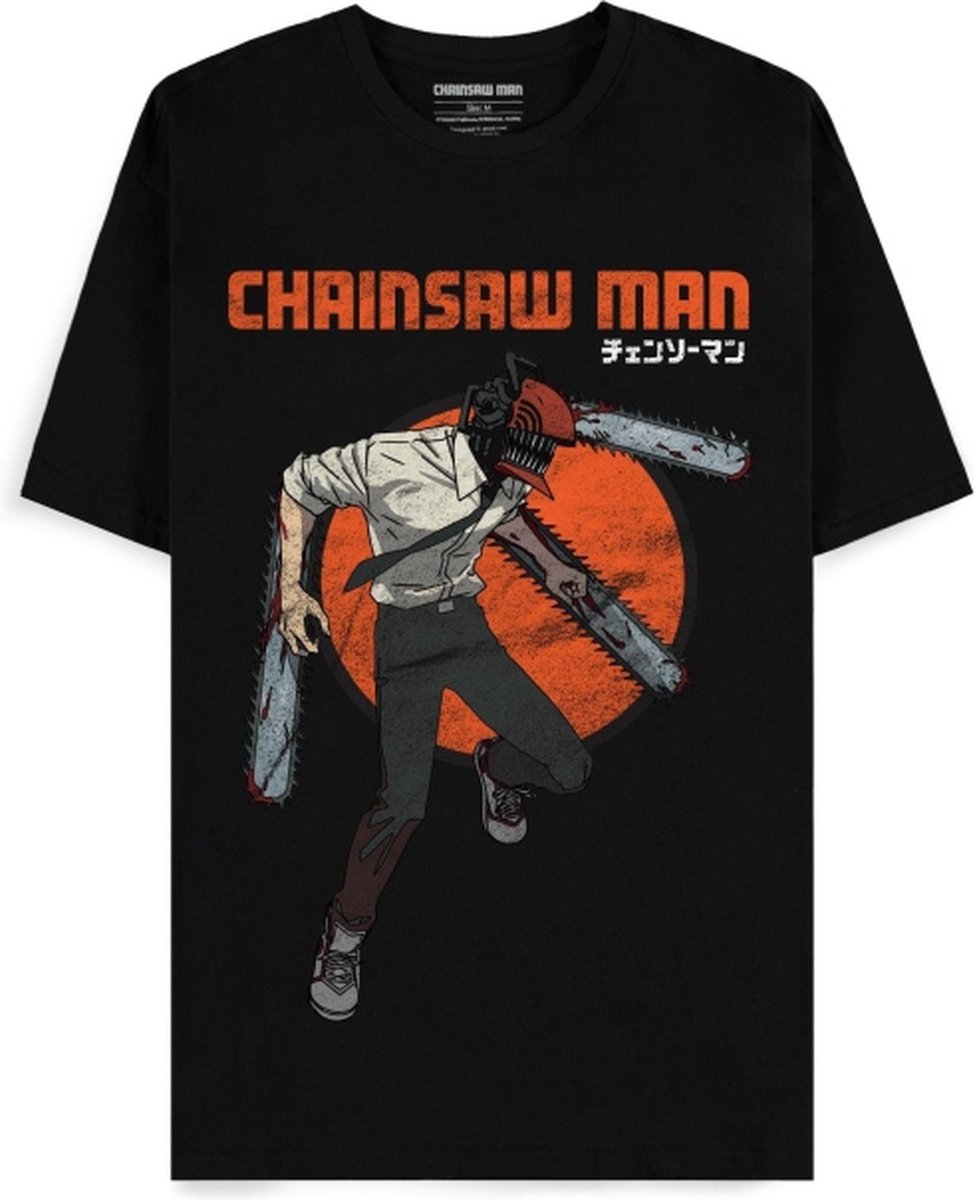 Chainsaw Man Attack Mode Heren T-shirt - zwart - XL