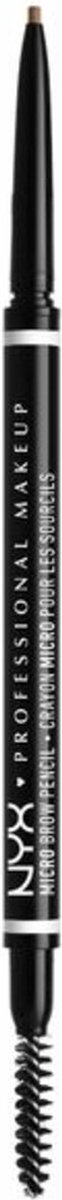 NYX Professional Makeup Micro Brow Pencil - Taupe - Wenkbrauw potlood - 0,09 g