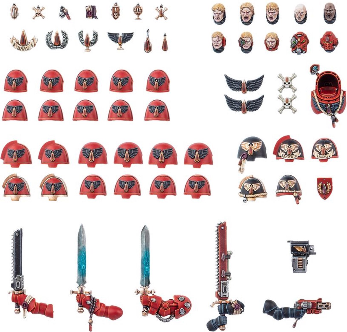 Games Workshop Blood Angels Upgrades & Transfers