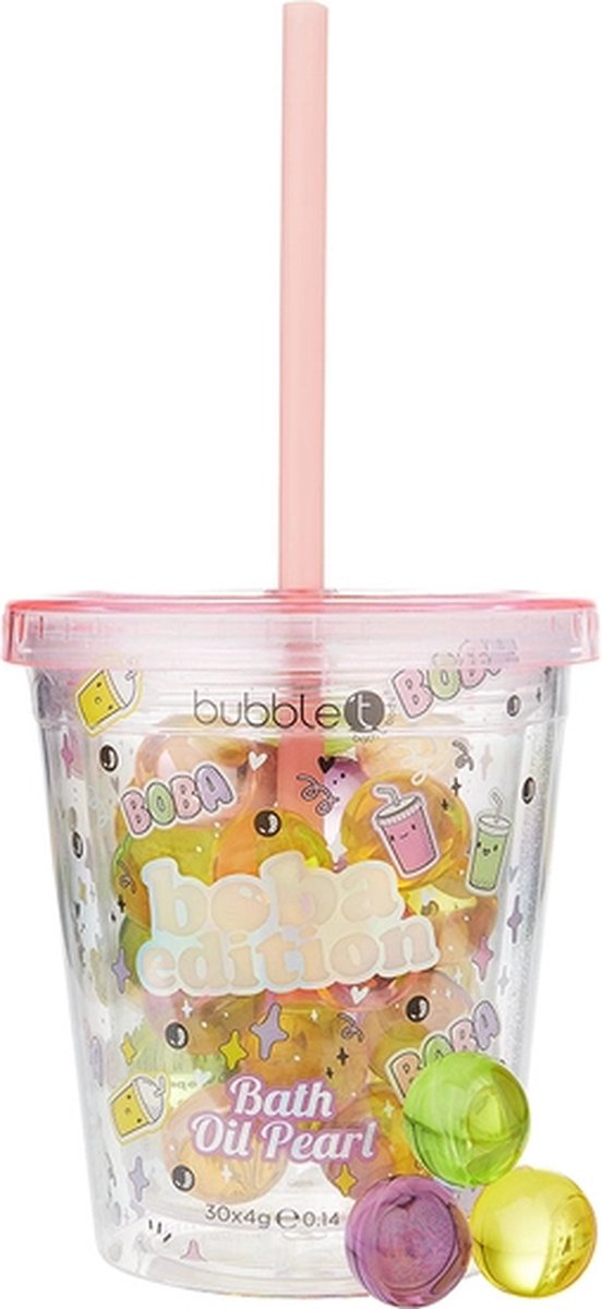 Goedkoopste Bubble't bath&body-Boba Tea Bath Pearl cadeauset (30 x 4 g