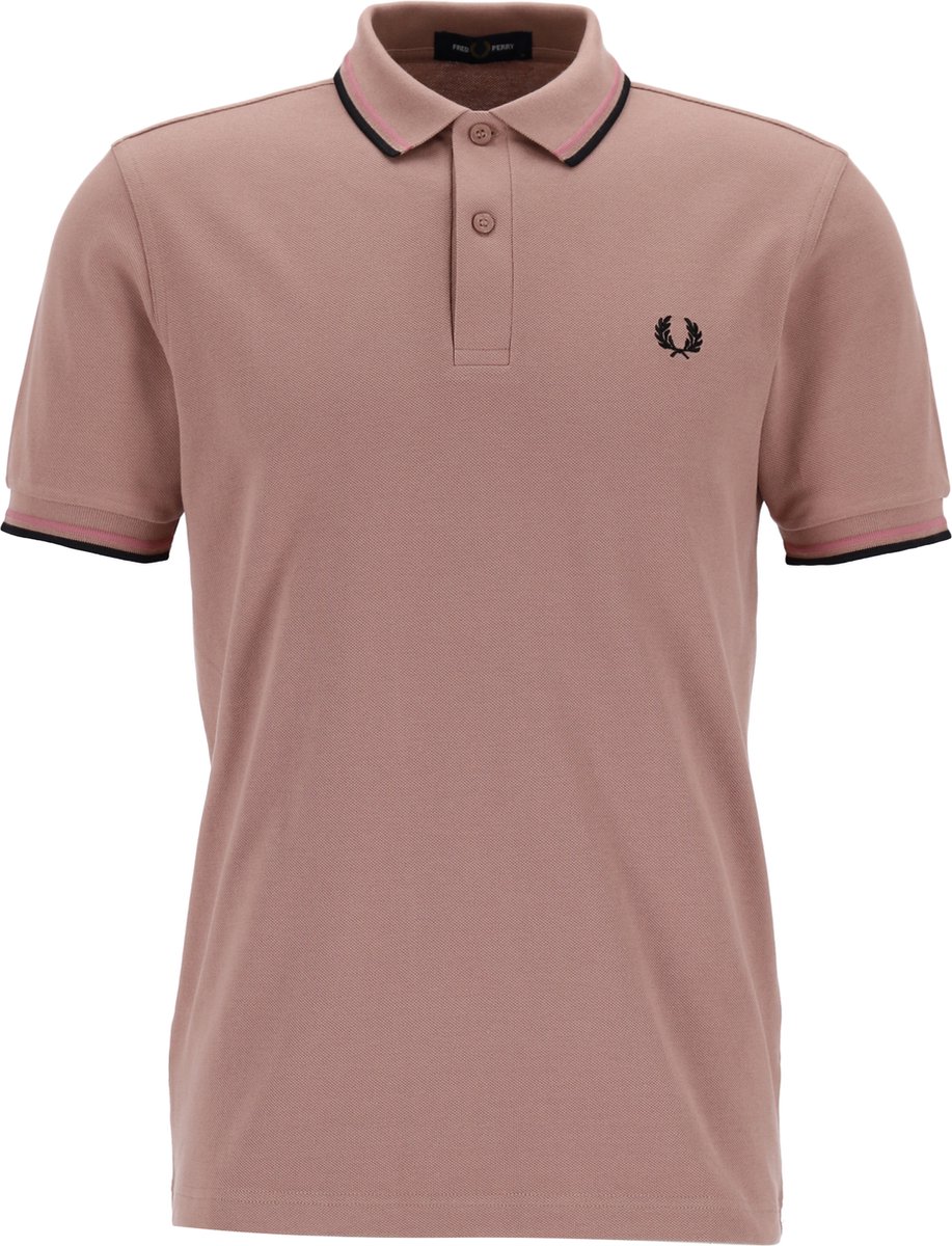 Fred Perry M3600 Poloshirt – Korte Mouw 100% Katoen Rood