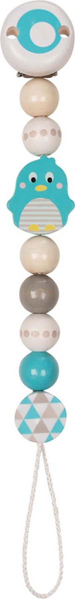 Goedkoopste Goki Soother chain penguin L= 21 cm