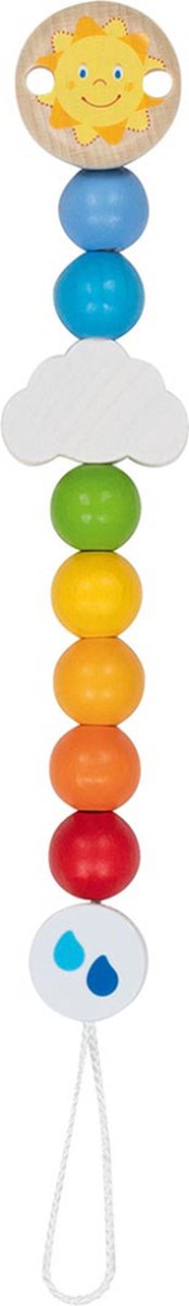 Goedkoopste GOKI Fopspeenketting - Regenboog